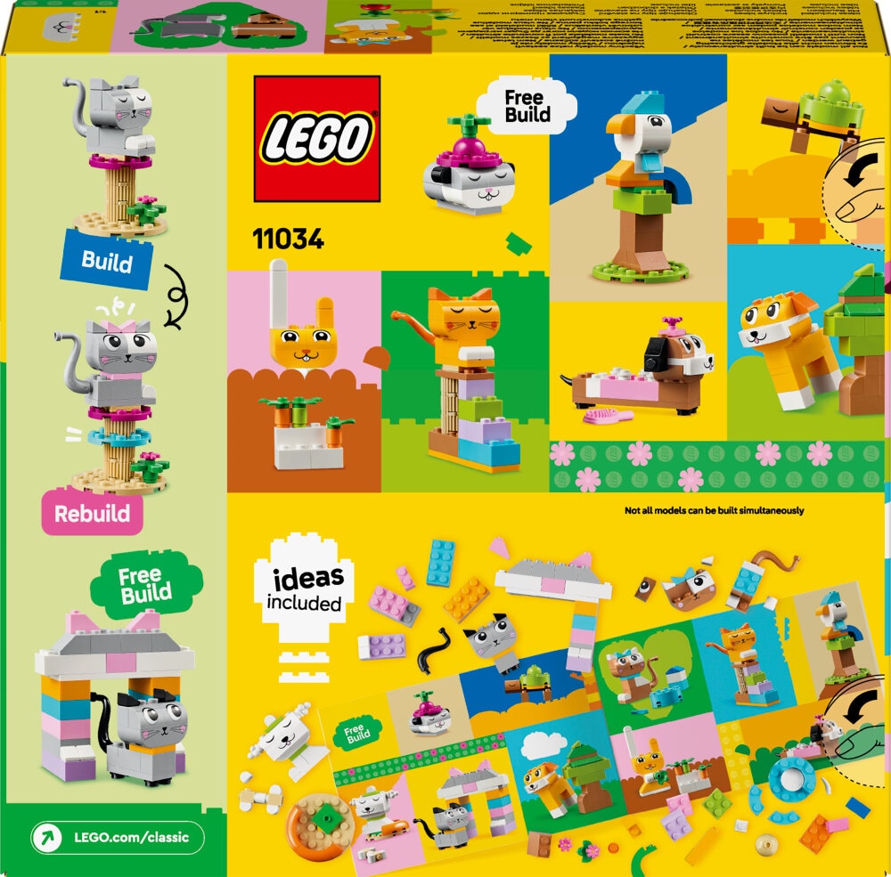 LEGO Classic - Kreative Tiere 5+