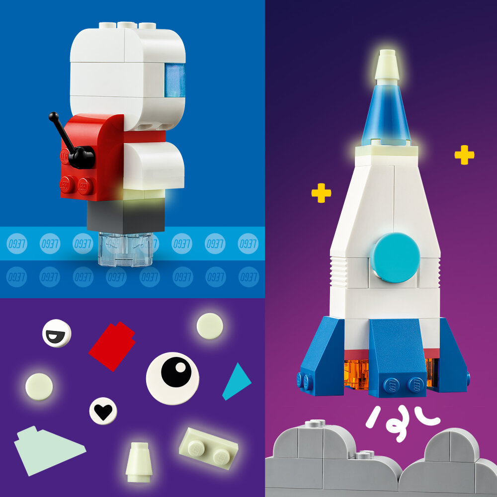 LEGO Classic - Kreative Weltraumplaneten 5+