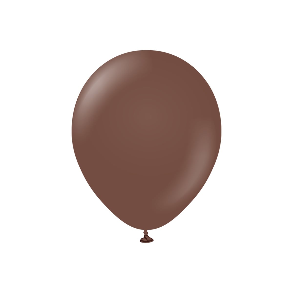 Premium-Luftballons Schokoladenbraun 30 cm