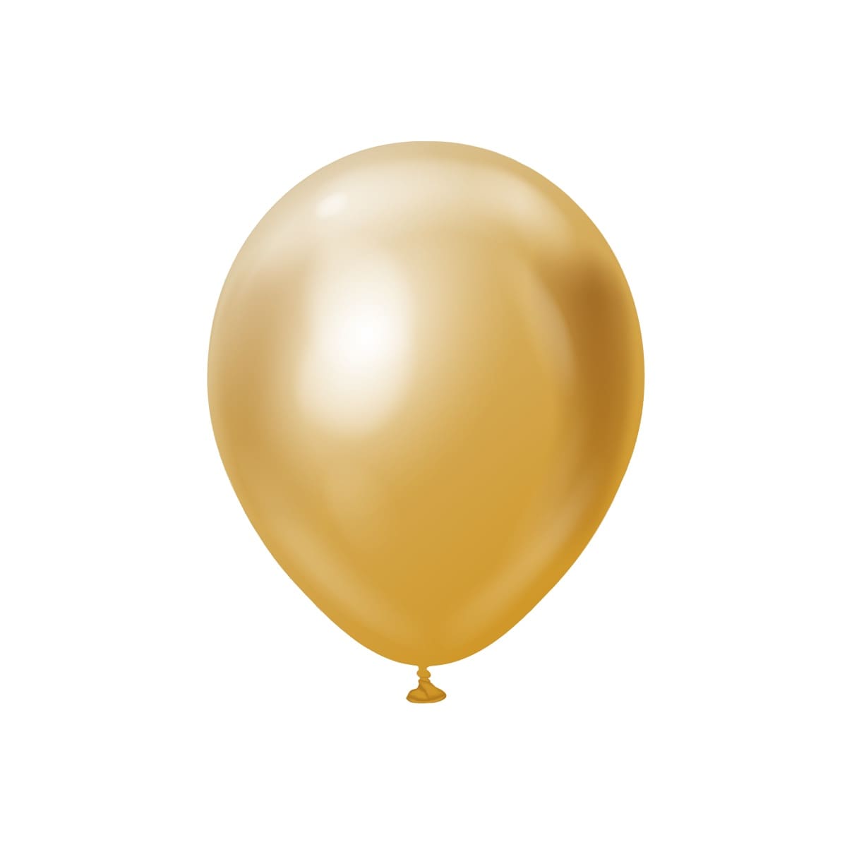 Premium-Luftballons Gold Chrom 30 cm