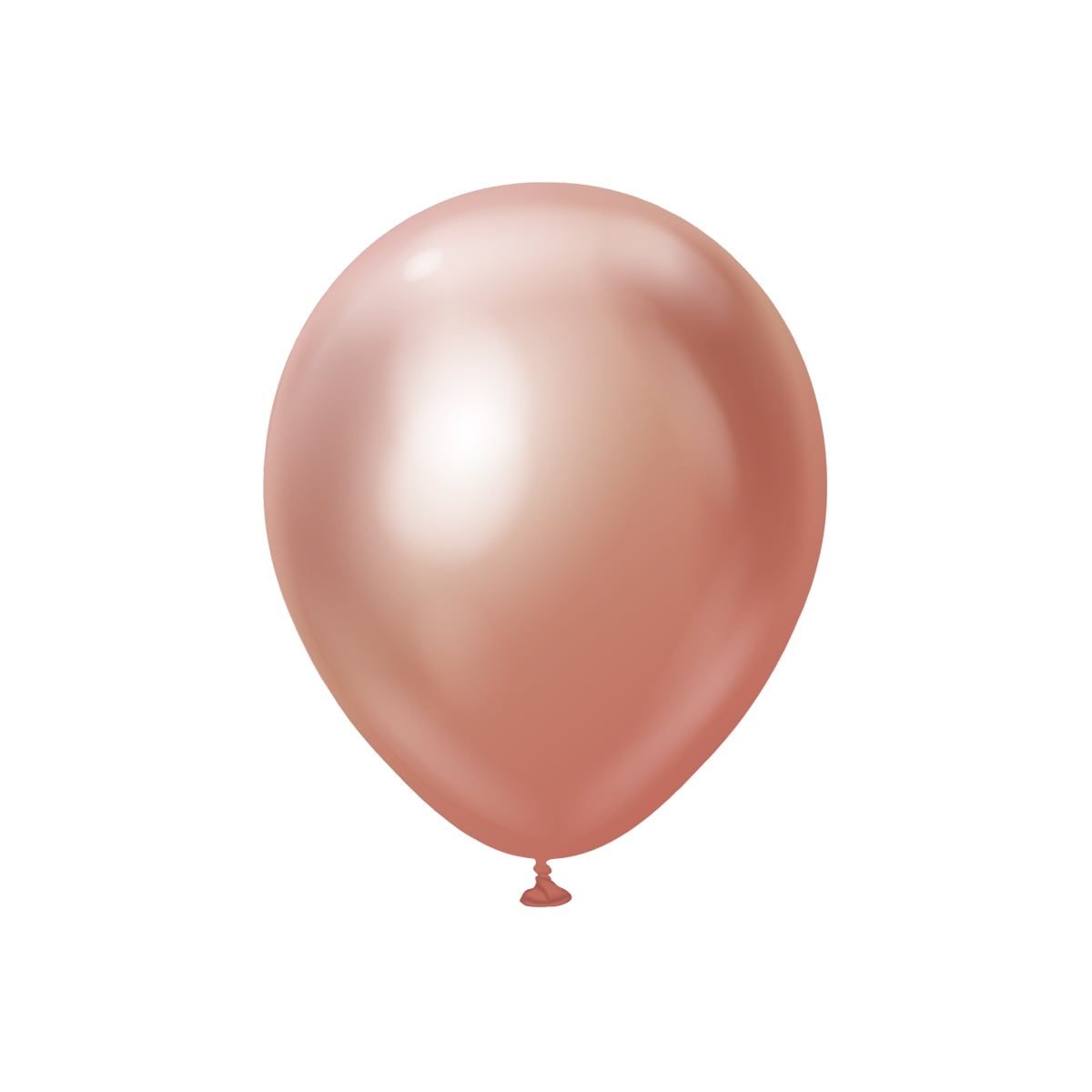 Premium-Luftballons Roségold Chrom 30 cm