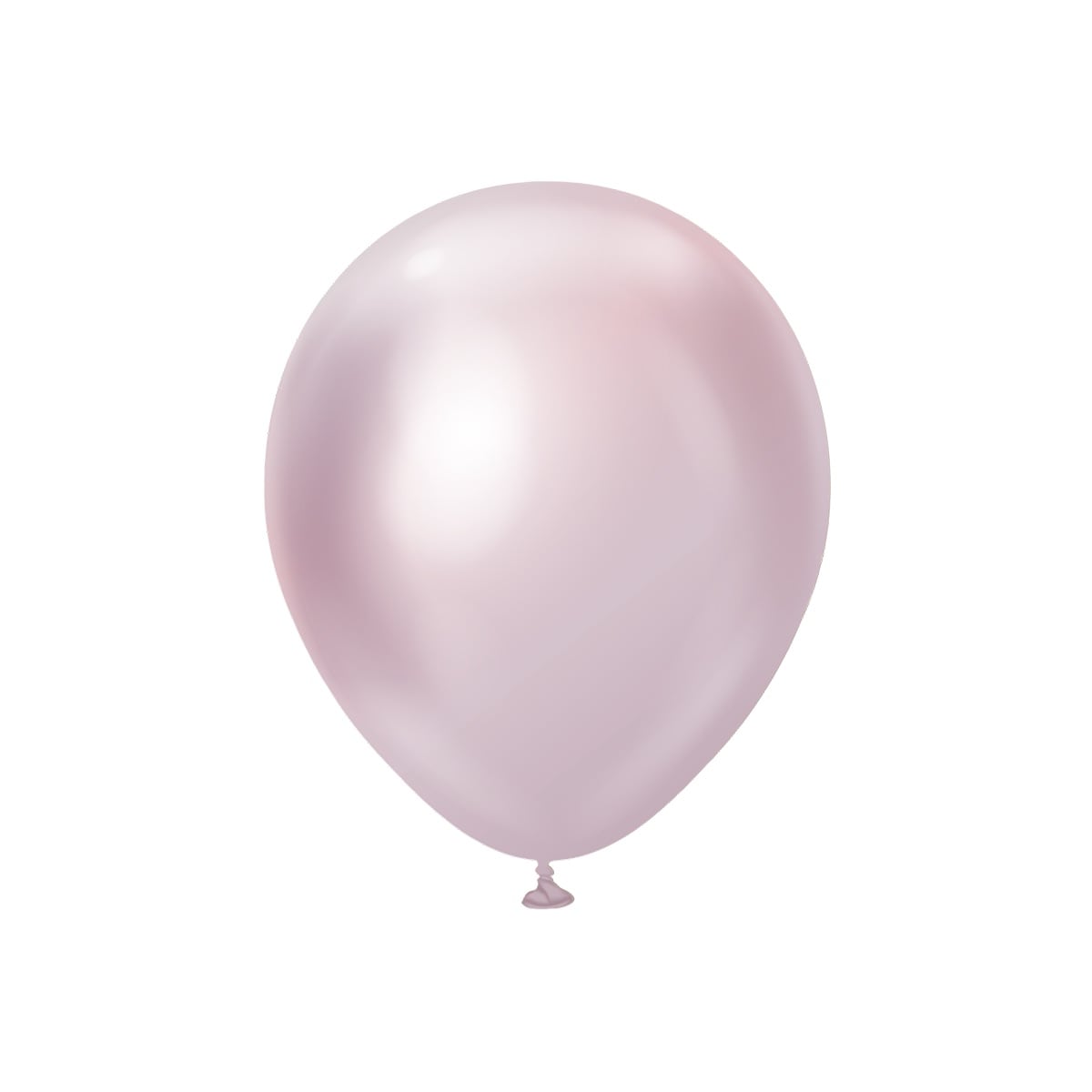 Premium-Luftballons Pink-Gold-Chrom 30 cm