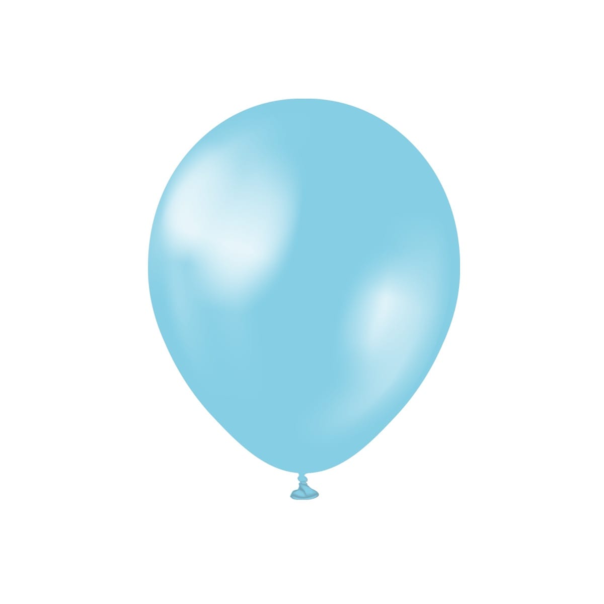 Premium-Luftballons Pearl Sky Blue 30 cm 10er-Pack