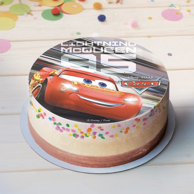 Tortenaufleger Cars 3 - Waffel 20 cm