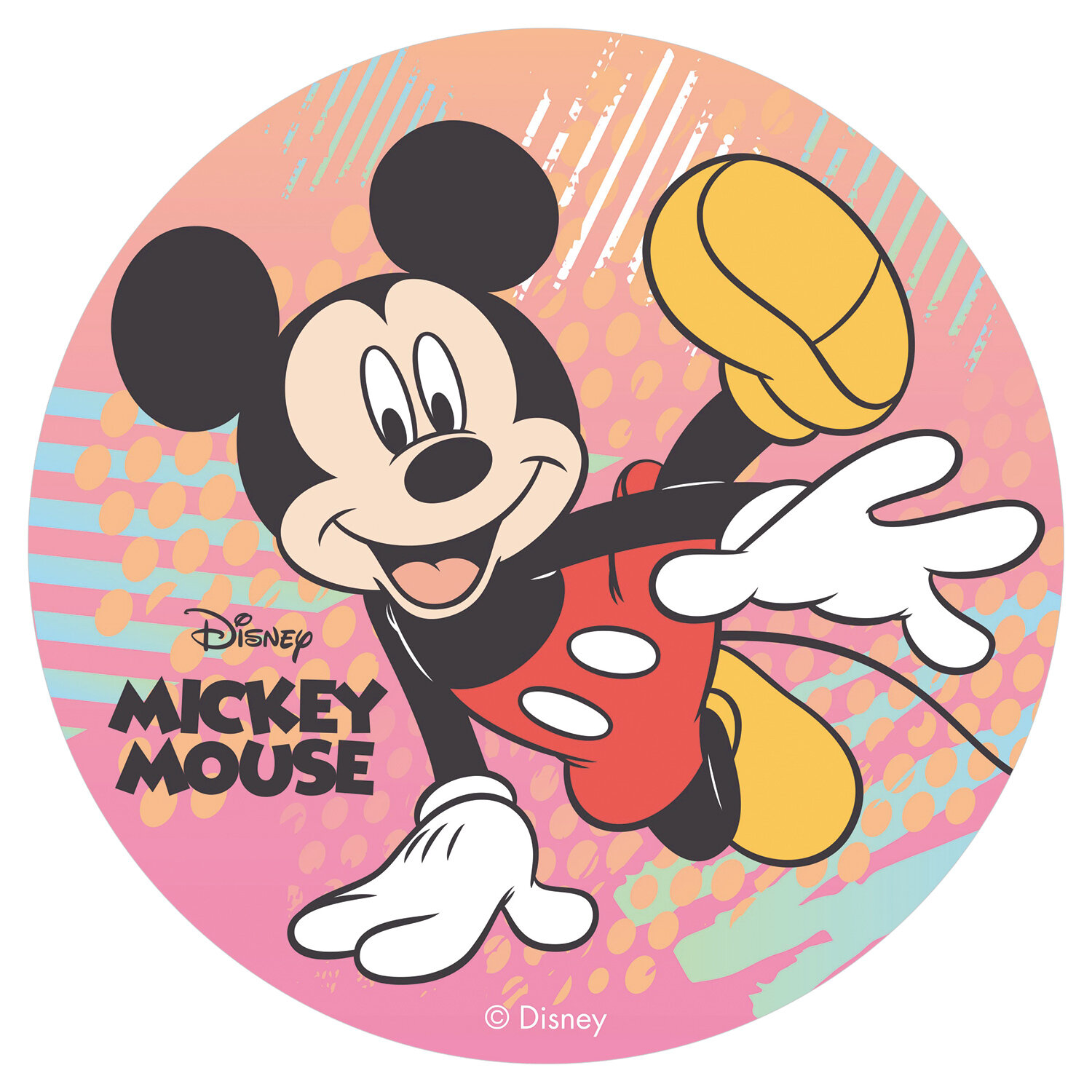 Tortenaufleger Micky Maus - Oblate 20 cm