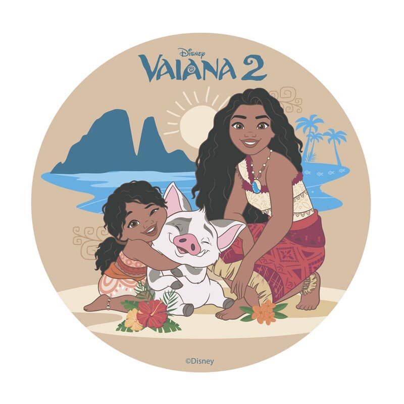 Tortenaufleger Vaiana - Oblate 20 cm