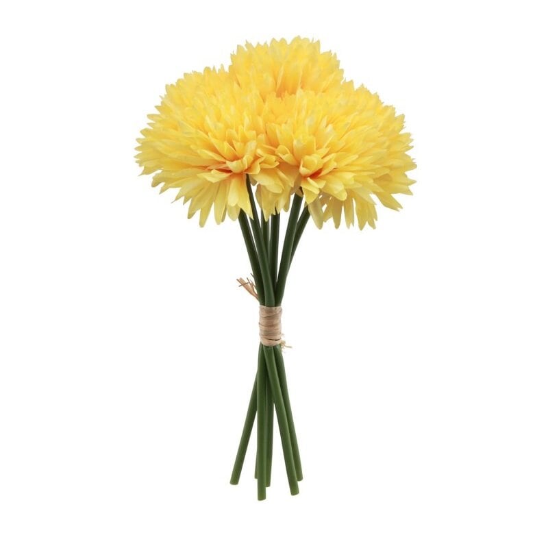 Strauß mit gelben Dahlien 26 cm - 6er-Pack