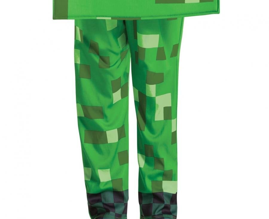 Minecraft Creeper Kinderkostüm 7-8 Jahre