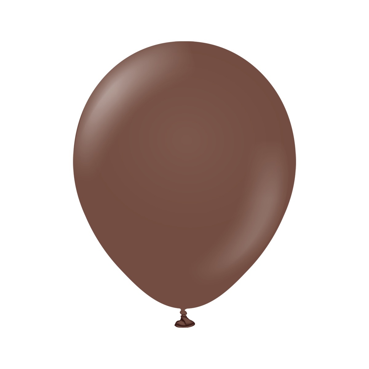 Premium-Luftballons Schokoladenbraun 45 cm 5er-Pack