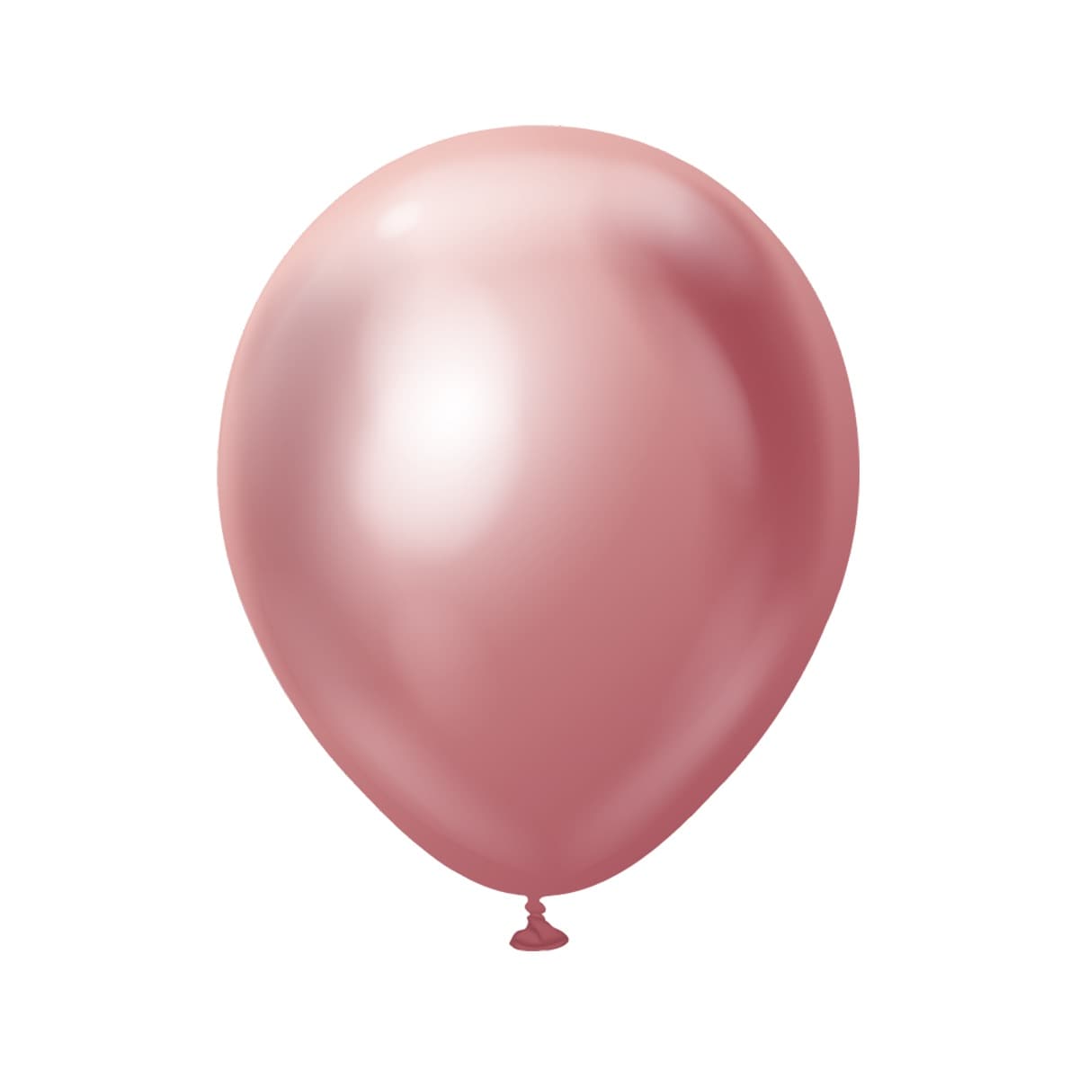 Premium-Luftballons Rosa Chrom 45 cm 5er-Pack
