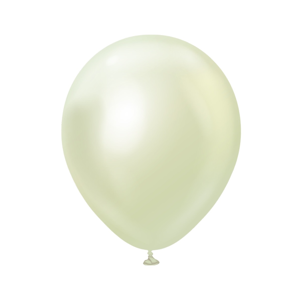 Premium-Luftballons Green Gold Chrom 45 cm 5er-Pack