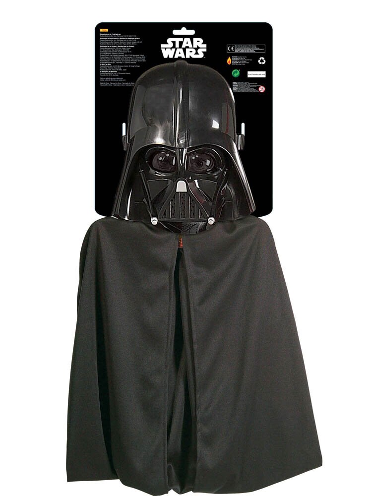 Darth Vader Cape & Maske Kindergröße