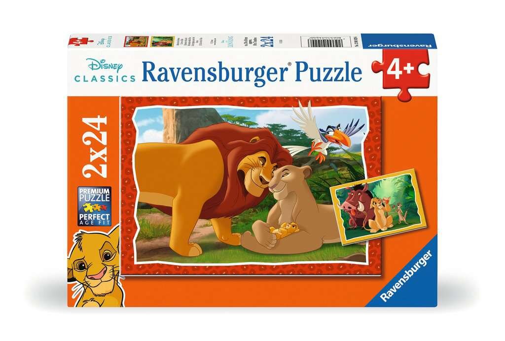 Ravensburger Puzzle - Der König der Löwen 2x24 Teile
