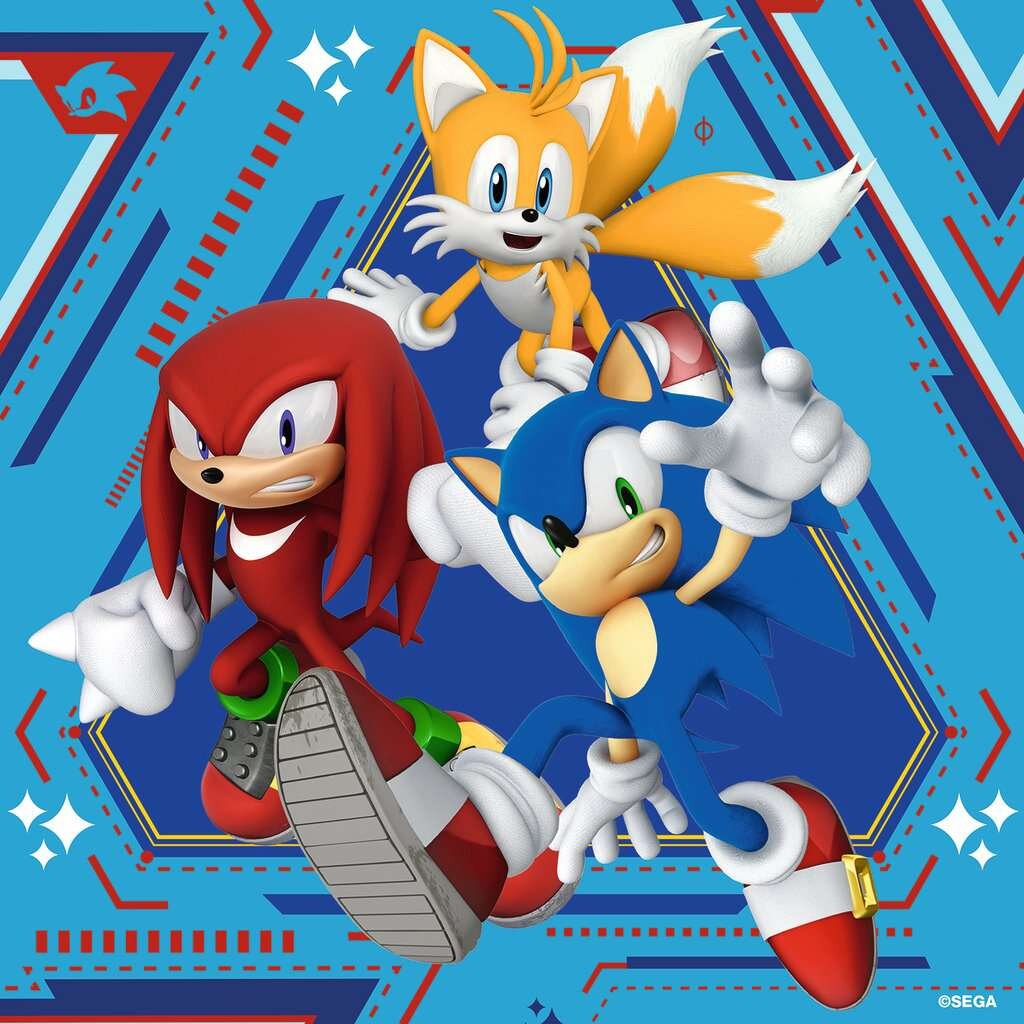 Ravensburger Puzzle - Sonic Core 3x49 Teile