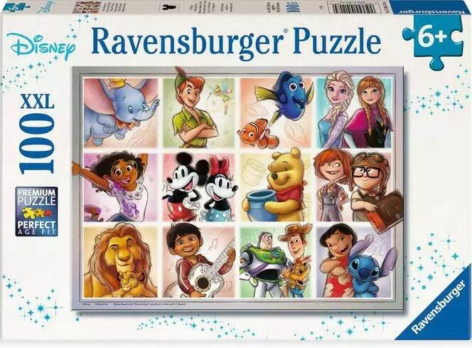 Ravensburger Puzzle - Disney Multicharacter 100 Teile