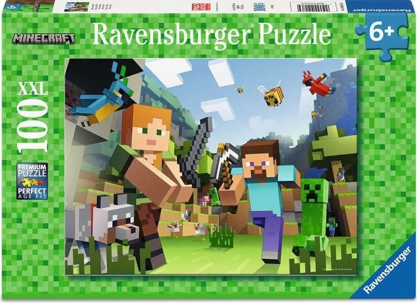 Ravensburger Puzzle - Minecraft 100 Teile