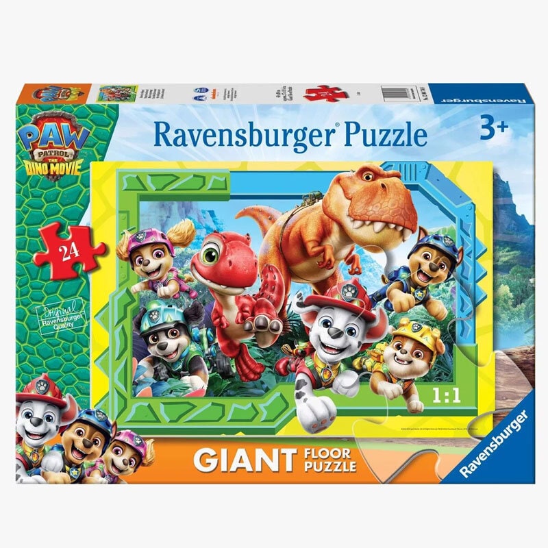Paw Patrol Dino Movie Bodenpuzzle