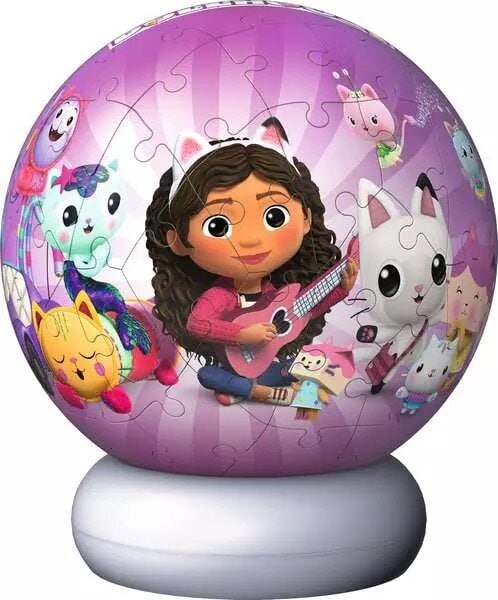 Ravensburger 3D Puzzle - Gabby's Dollhouse mit Nachtlicht 72 Teile