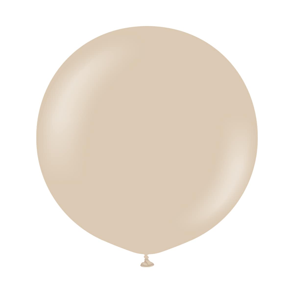 Premium-Luftballons Haselnuss 60 cm 2er-Pack