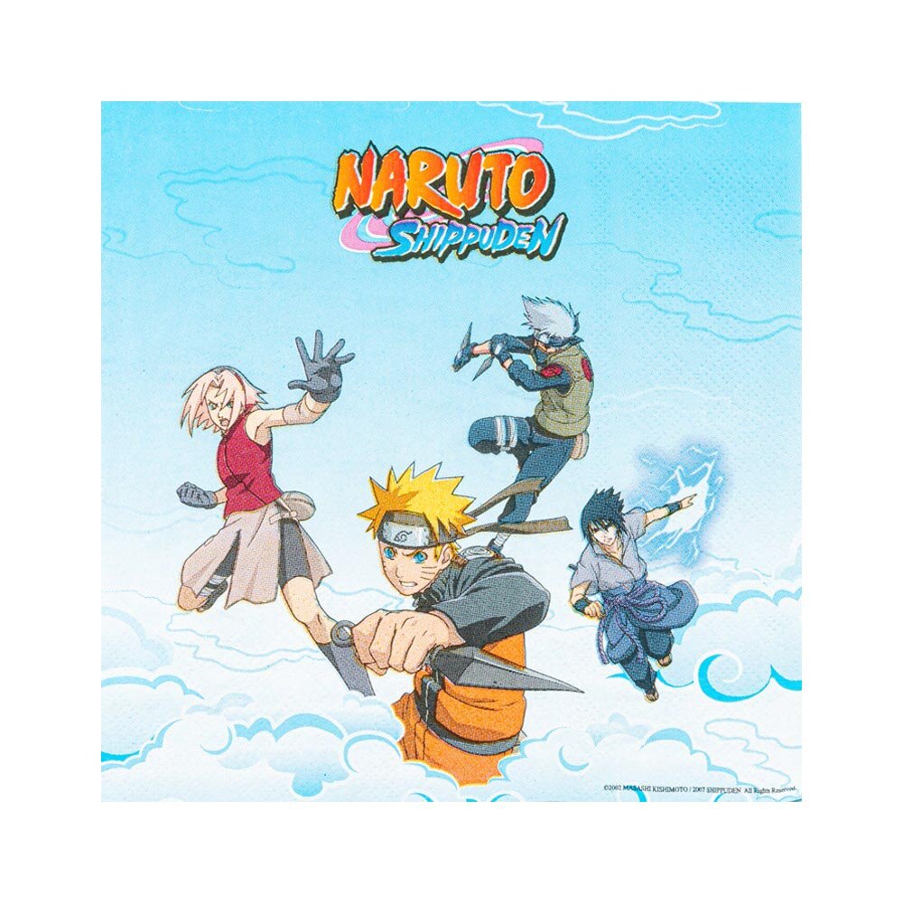 Naruto - Servietten 20er-Pack