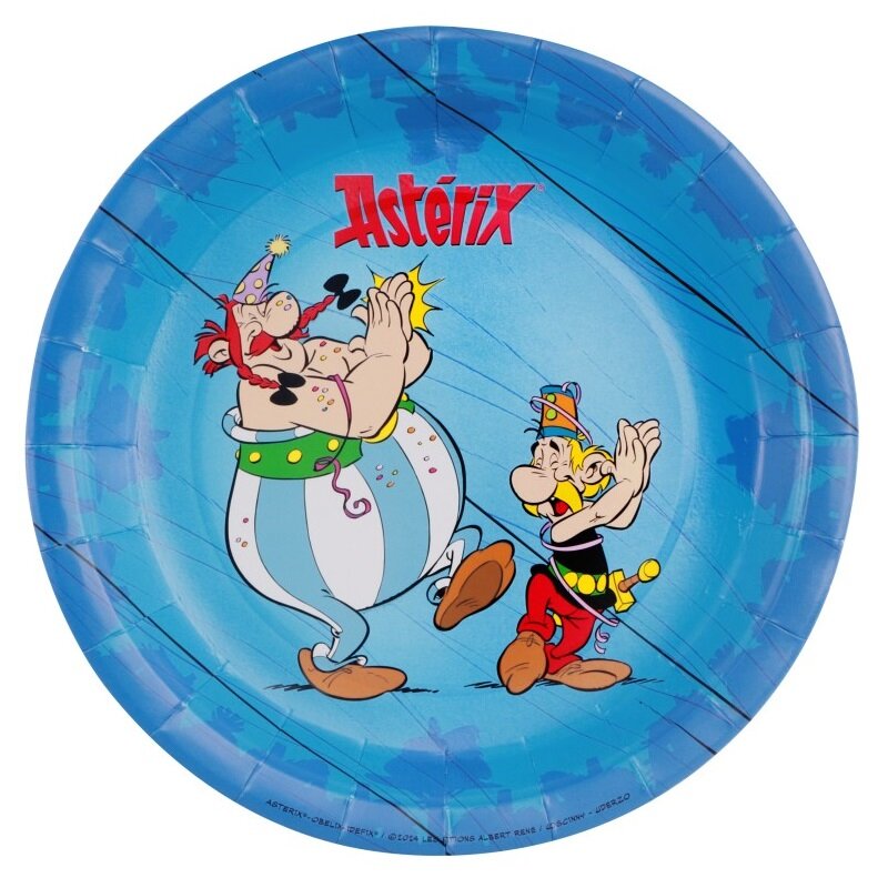 Asterix Teller 8er-Pack
