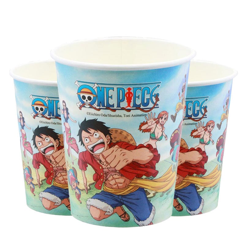 One Piece - Pappbecher 8er-Pack