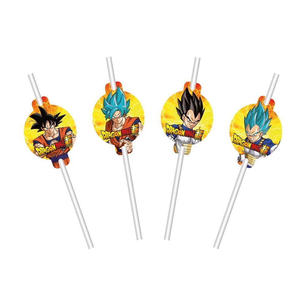Dragon Ball - Papierstrohhalme 8er-Pack