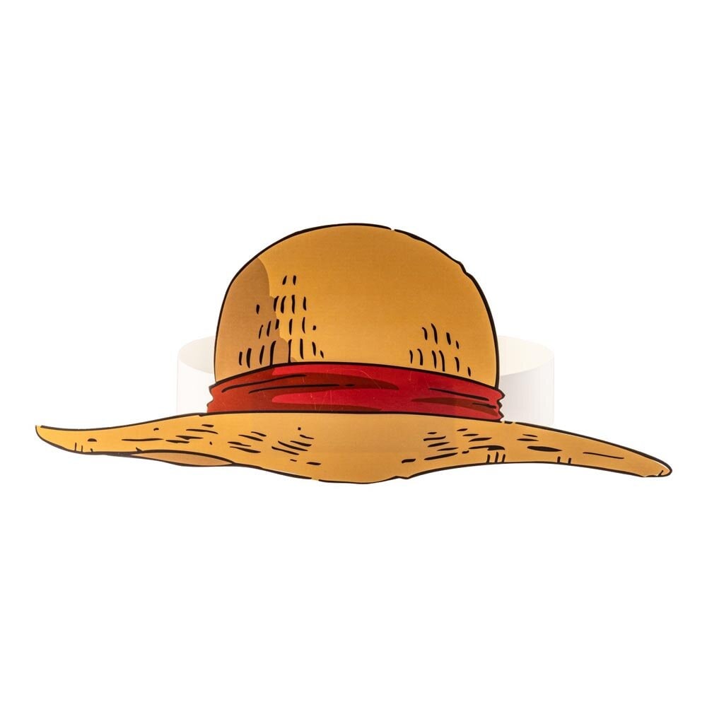 One Piece - Papier Stirnbänder 8er-Pack
