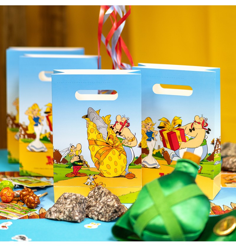 Asterix Geschenktüten aus Papier 4er-Pack