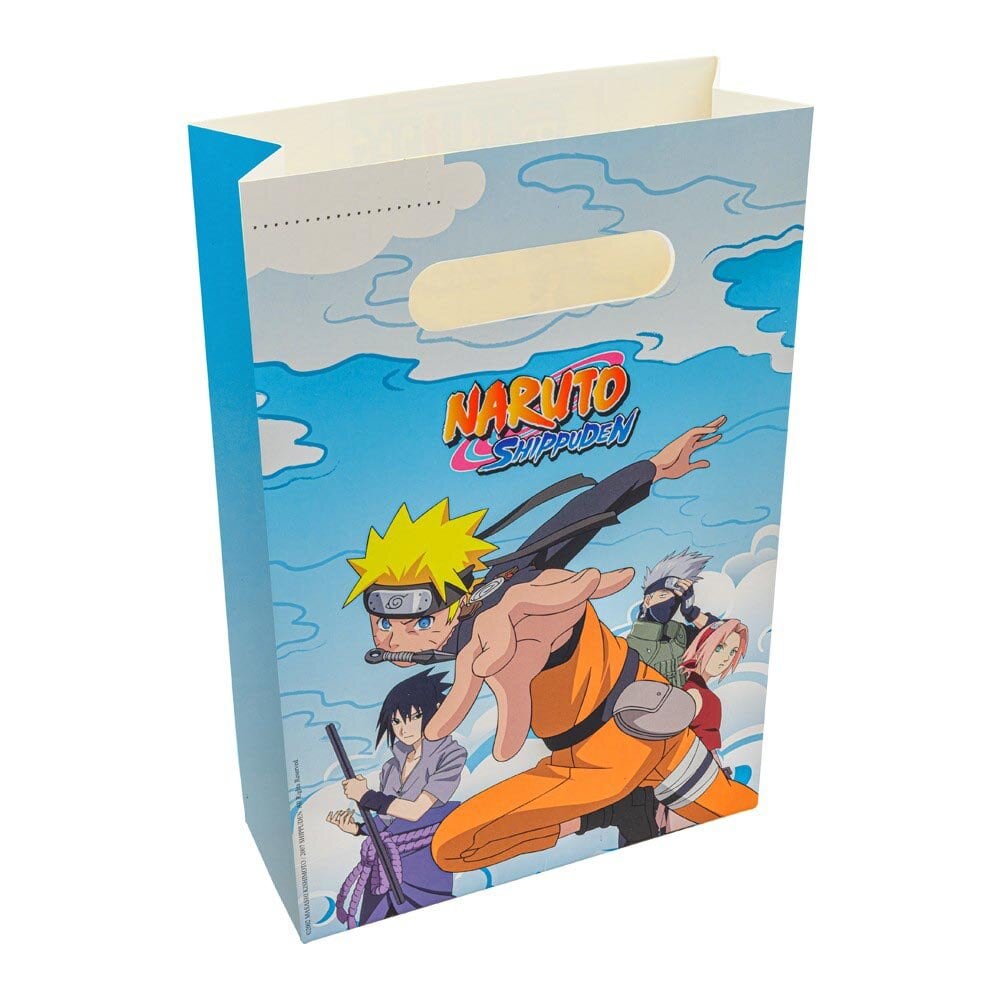 Naruto - Geschenktüten aus Papier 4er Pack