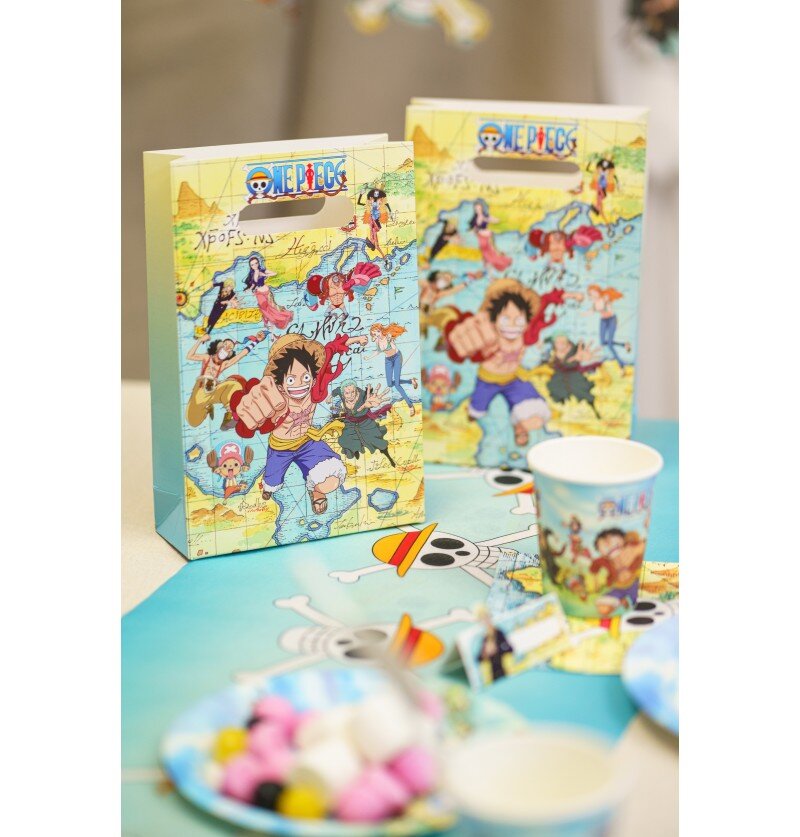 One Piece - Geschenktüten aus Papier 4er-Pack