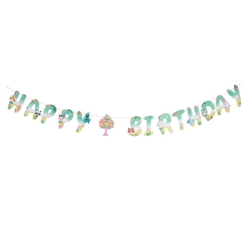 Bangoberry - Girlande Happy Birthday 2 Meter