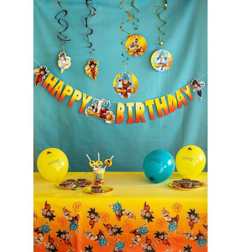 Dragon Ball - Girlande Happy Birthday 200 cm