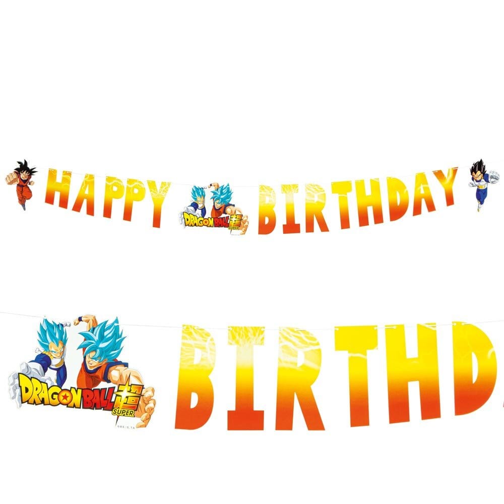 Dragon Ball - Girlande Happy Birthday 200 cm
