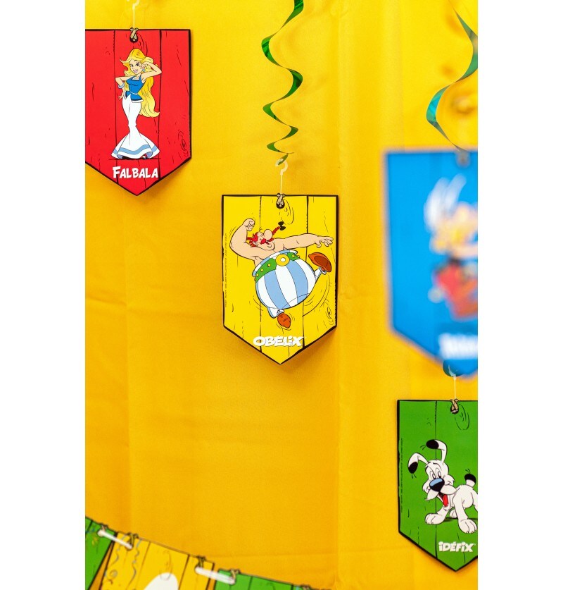 Asterix Deko-Spiralen 5er-Pack