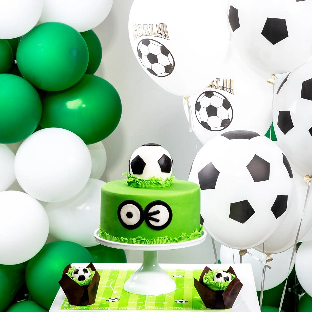 Fußball-Luftballons Goal 6er-Pack