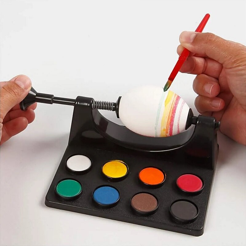 Eihalter mit Farbpalette – Perfekt zum Bemalen von Ostereiern