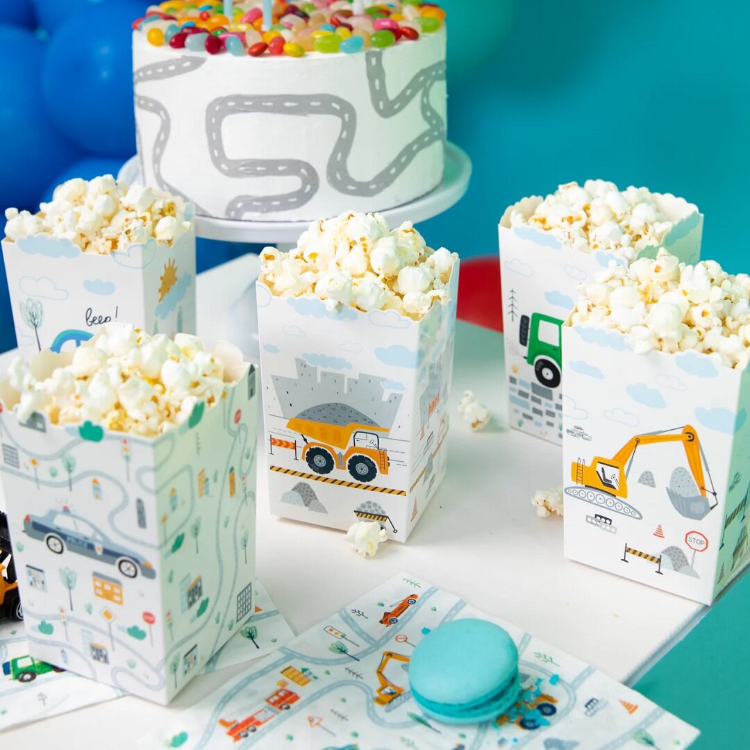 Fahrzeug Popcornboxen 6er-Pack