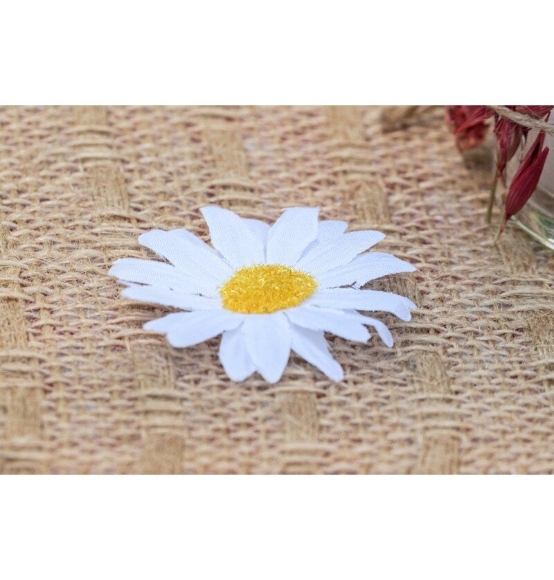 ünstliche Margeriten 4,5 cm – 6er-Pack