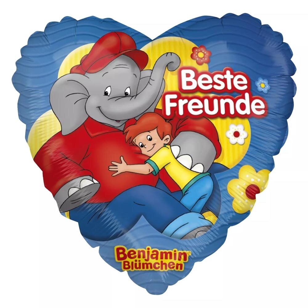 Benjamin Blümchen - Folienballon Herz