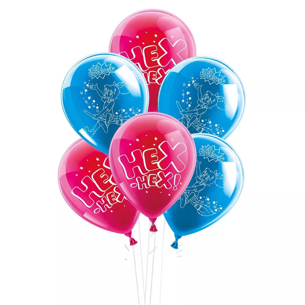 Bibi Blocksberg - Luftballons 10er Pack