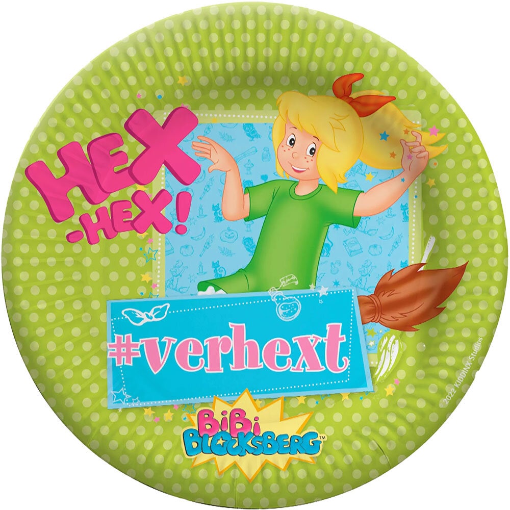 Bibi Blocksberg - Teller 10er-Pack