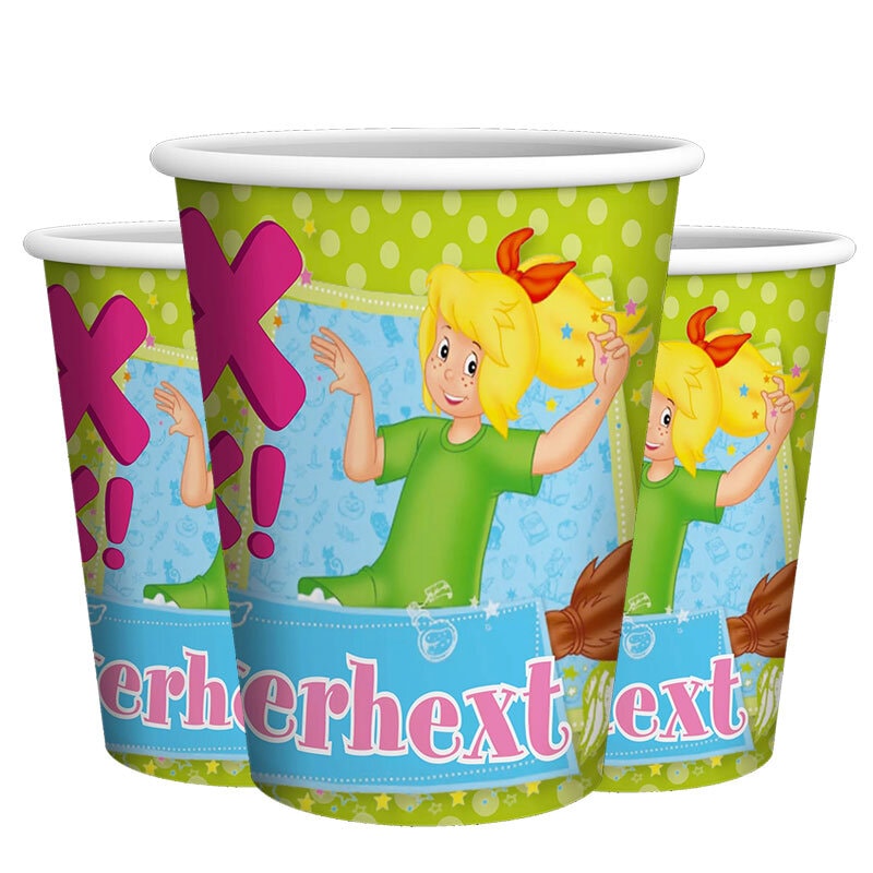 Bibi Blocksberg - Pappbecher 10er-Pack
