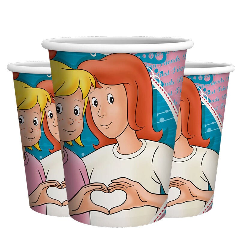 Bibi & Tina - Pappbecher 10er-Pack