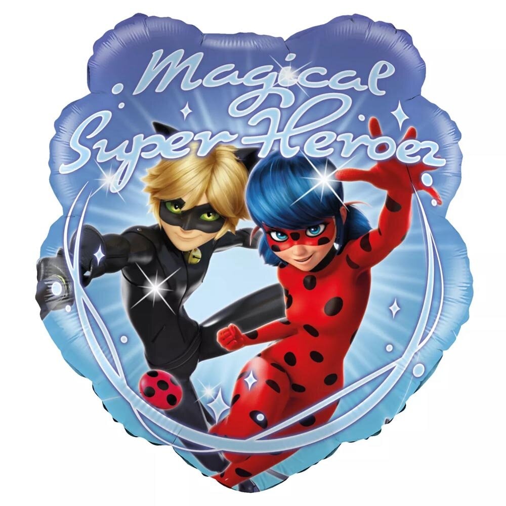 Miraculous Ladybug - Folienballon Super Heroez 54 cm