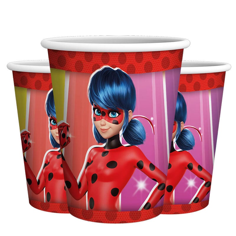Miraculous Ladybug - Pappbecher 10er-Pack