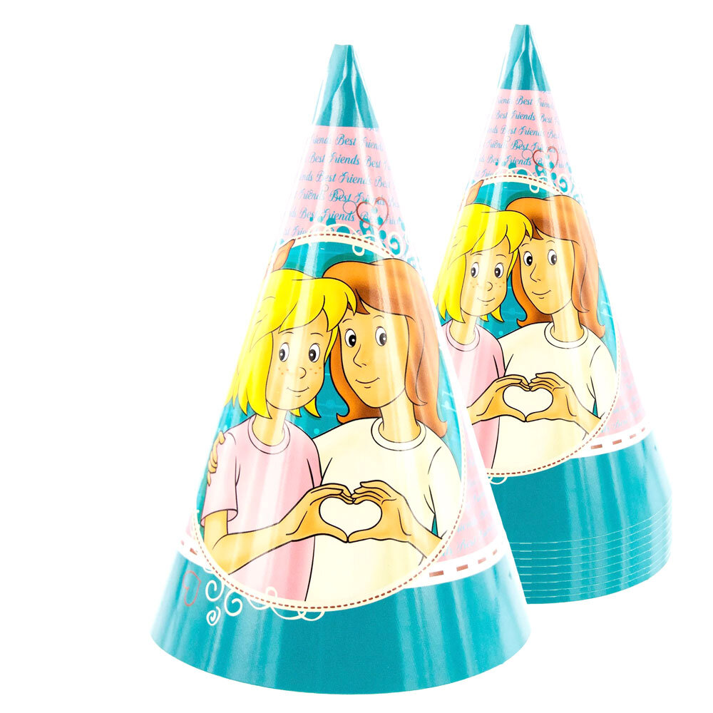 Bibi & Tina - Partyhüte 10er-Pack