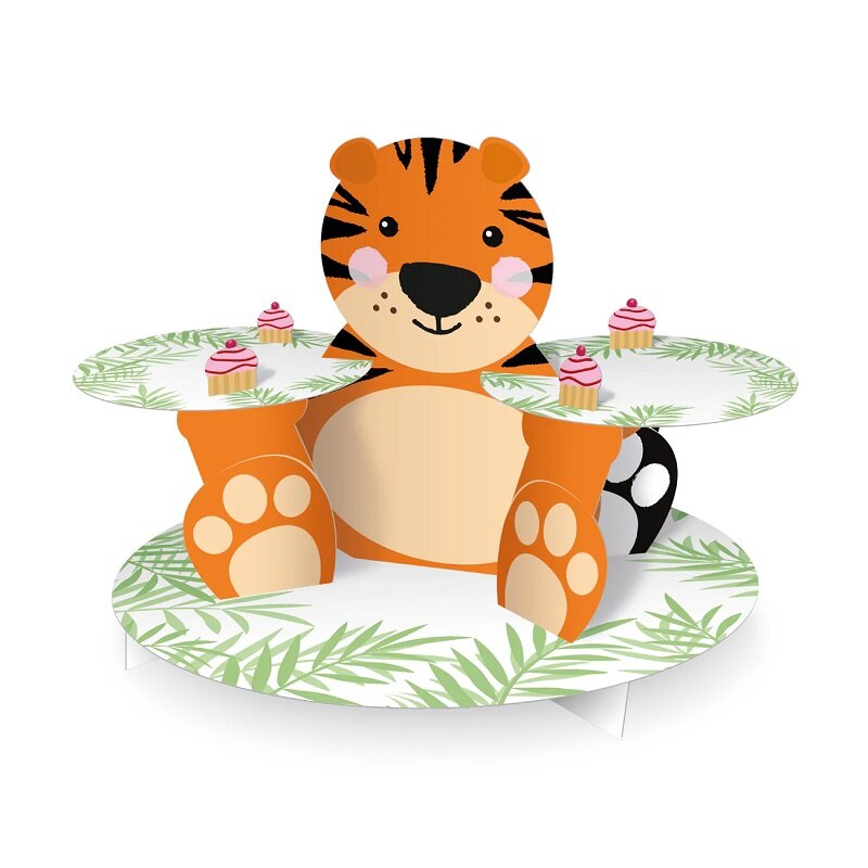 Safari-Tier Muffinständer