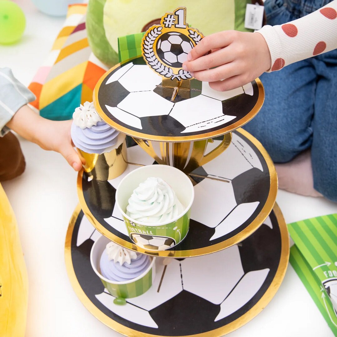 Fußball Muffinständer 41 x 34 cm