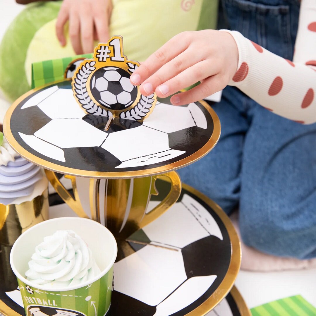 Fußball Muffinständer 41 x 34 cm
